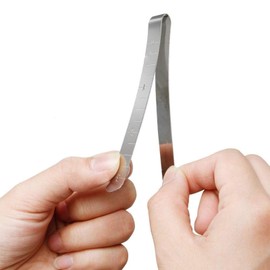 30Pcs Stainless Steel Sewing Clips with 3 Inches Measurement Ruler Metal Sewing Crimp Clamp Fabric Measuring Ruler Sewing Knit Fabric Pinning for Wonder Clips Pinning Marking Accessories