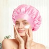 2Pcs Silk Bonnet for Sleeping, Satin Hair Bonnets, Soft Elastic
