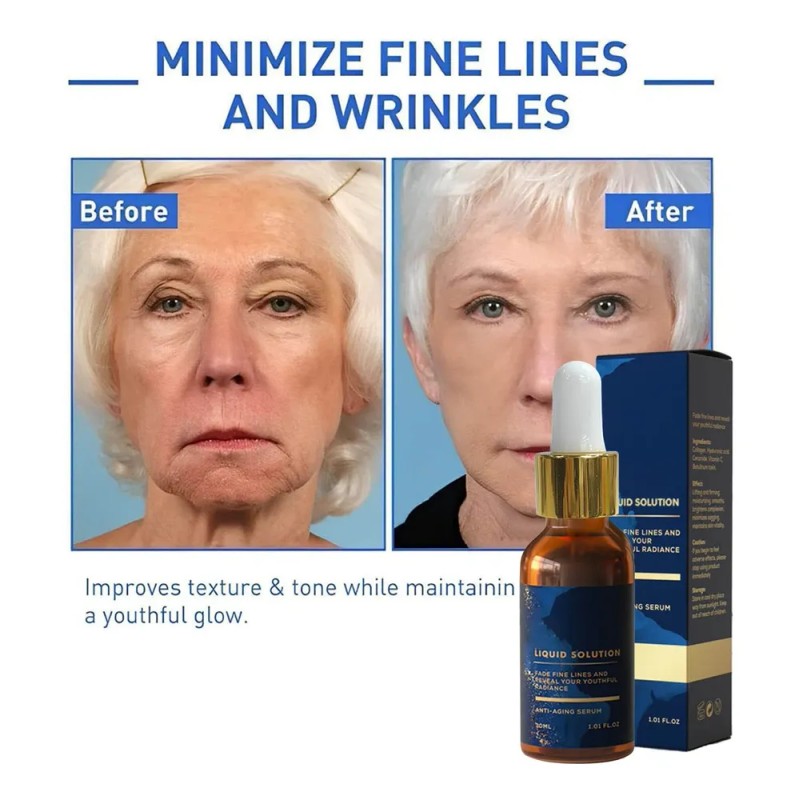 Serum Antiarrugas Reafirmante, Antienvejecimiento, Hidratant