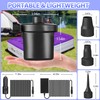 Electric Air Pump for Inflatables, Air Mattress Pump with 3