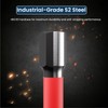 Magnetic Screwdriver Bit Set, S2 Steel Construction, 1/4-Inch Hex Shank,