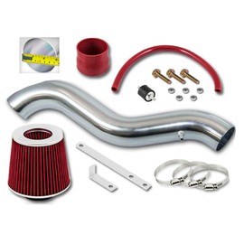Click2go Short Ram Intake Kit with Reusable Blue Filter Compatible with