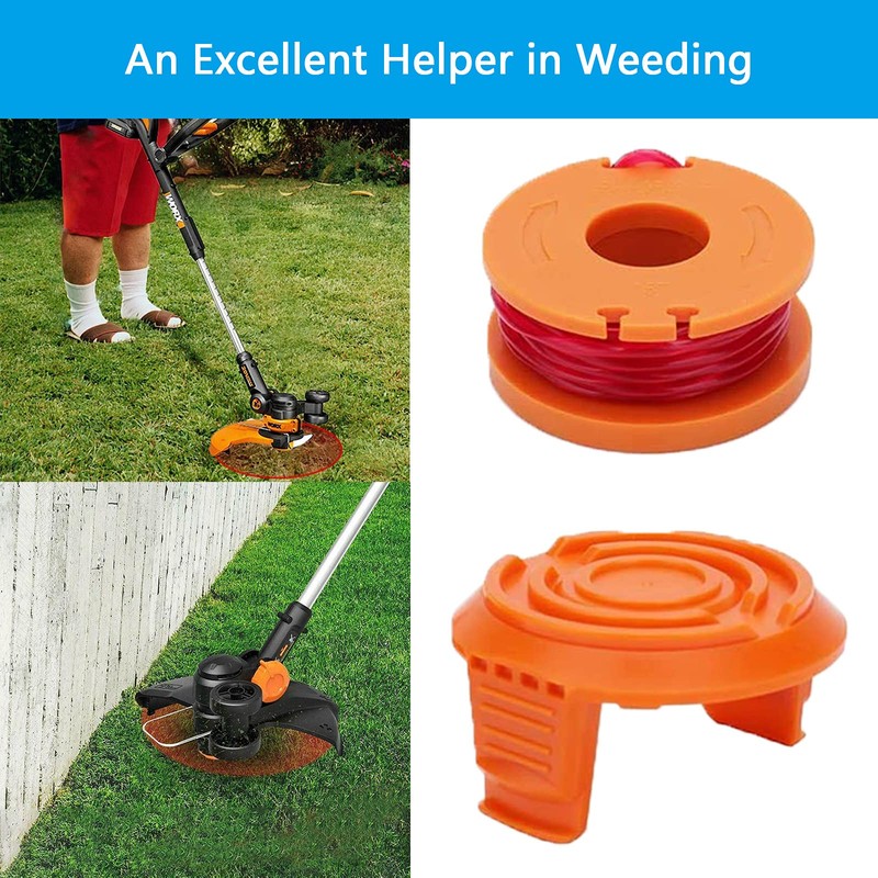 CDIYTOOL Lawn Trimmer Line for All 20V WO-RX Grass Trimmers