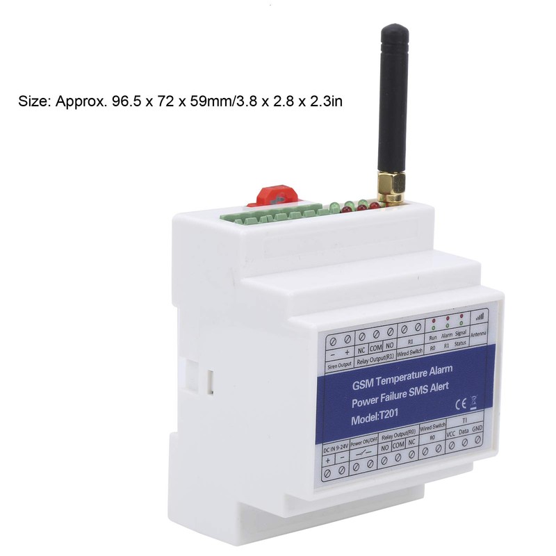 GSM Temperature Alarm for Home - Power Failure Alarm with