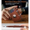 MIYOZI Airtag Wallet for Men 9-11Cards- with Money Clip Gift