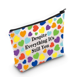 Funny Simulation Game Lover Gift Depite Everything It's Still You Makeup Bag RPG Gamer Gift Video Game Cosmetic Bag