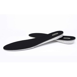 Happystep Wide Fit 1 Pair 2 cm Invisible Height Increase Insole, Heel Increase for Immediate Size Increase to Fix Leg Inequality (EU Size 37-43)