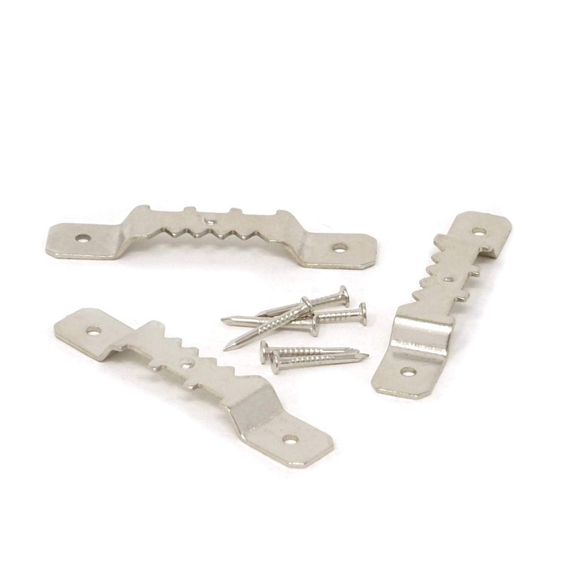 Honbay Photo Frame Accessories, 50PCS Picture Frame Sawtooth Hangers, Double