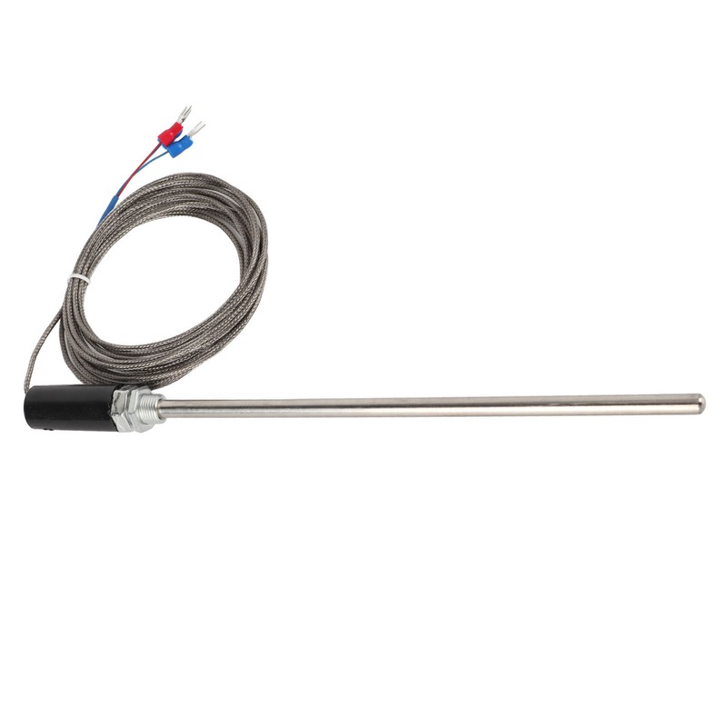 M12 Probe Thermocouple PT100 Stainless Steel Temperature Sensor Probe 200mm