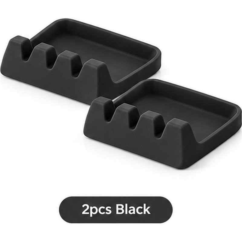 Silicone Utensil Rest for Spoons, Forks & Spatulas – Non-Slip