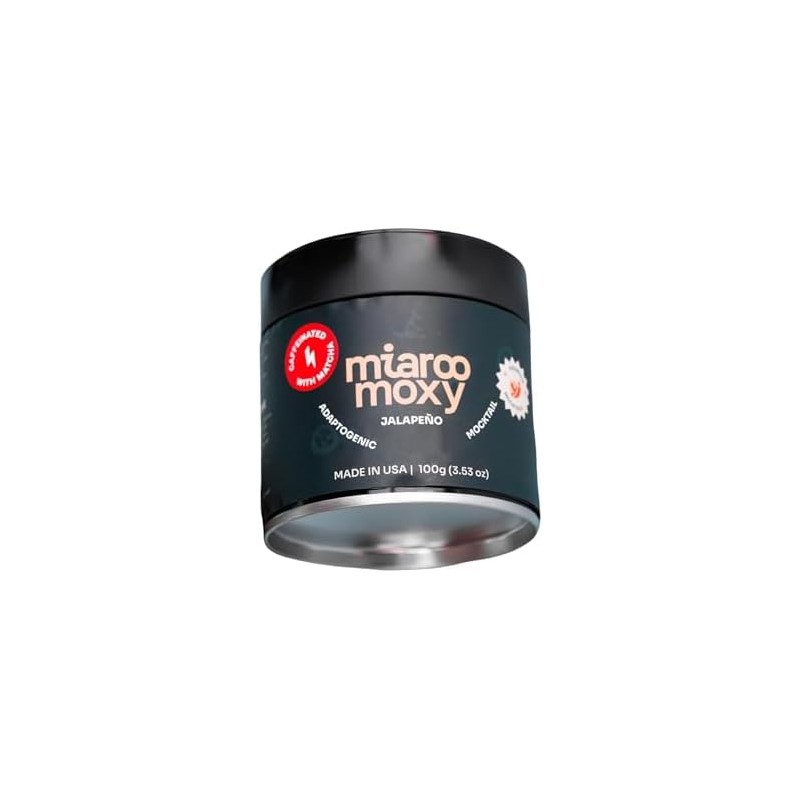Miaroo Mocktail Picante Con Ashwagandha Y Matcha Adaptógenos Y Nootrópicos