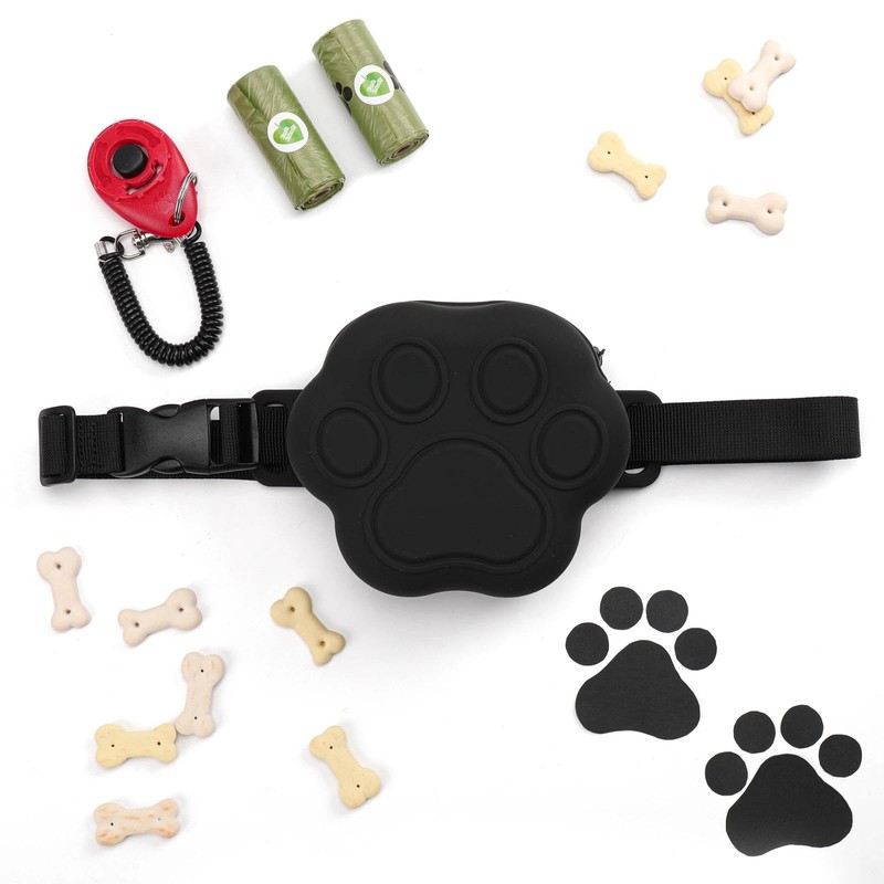 WINPAWS Dog Treat Pouch with Training Clicker and 2 Poop