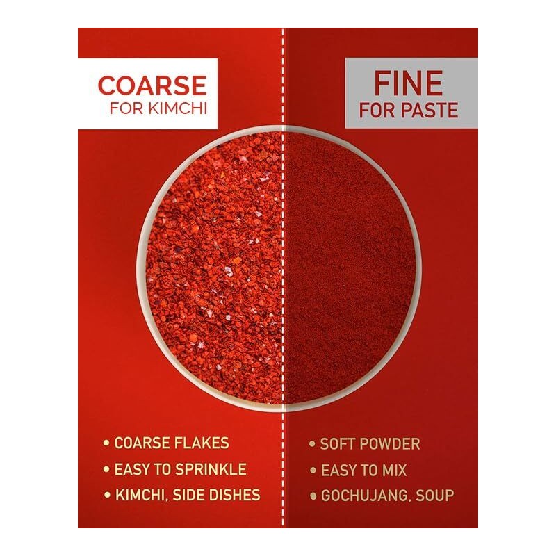 Taekyung NONGSHIM TAEKYUNG Korean Chili Powder, Gochugaru Chili Flakes -