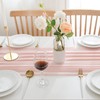 CHUQING Table Runner Pink 70 cm x 3 m Chiffon