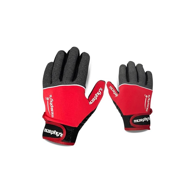 Murphys V2 Gaelic Football Adult's Gloves, Premium Latex Field Players