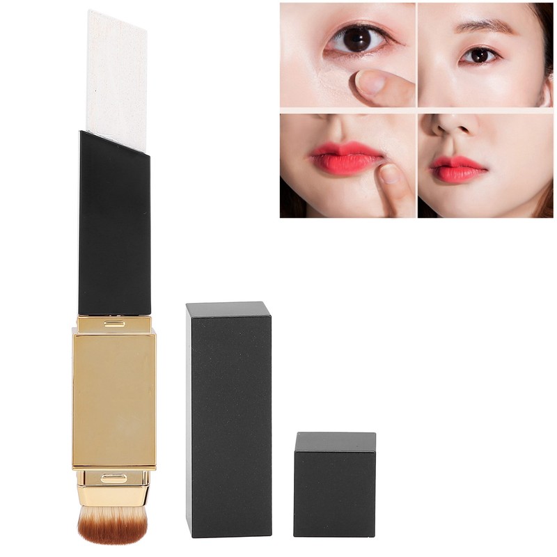 DoubleSided Concealer Brush Stick Oil Control Waterproof Cosmetic Contour Stick
