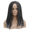 Twist Hair Crotchet Braids Wigs Synthetic Dreadlocks Braids Hair Wig