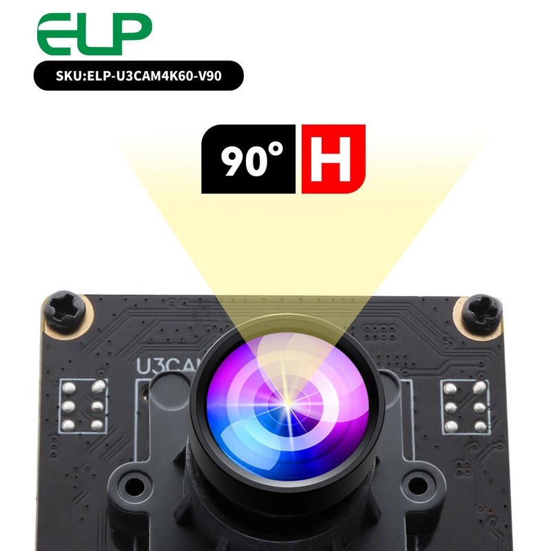 ELP High Speed 4K 60FPS USB Camera Module for Computer,
