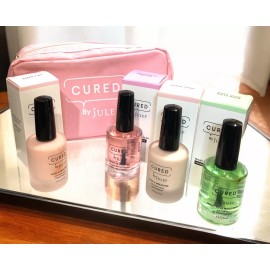 Julep Cured By Julep Supersize 4 Pc Nail Treatment Kit With Bag