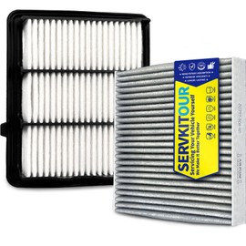 SERVKITOUR Engine and Cabin Air Filter Set for Accord (2018 2019 2020 2021 2022) 1.5L Gas Only, Replace 17220-6A0-A00, 80292-SDA-A01