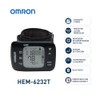 OMRON HEM-6232T Intelli IT Baumanómetro Digital de Muñeca Portátil con