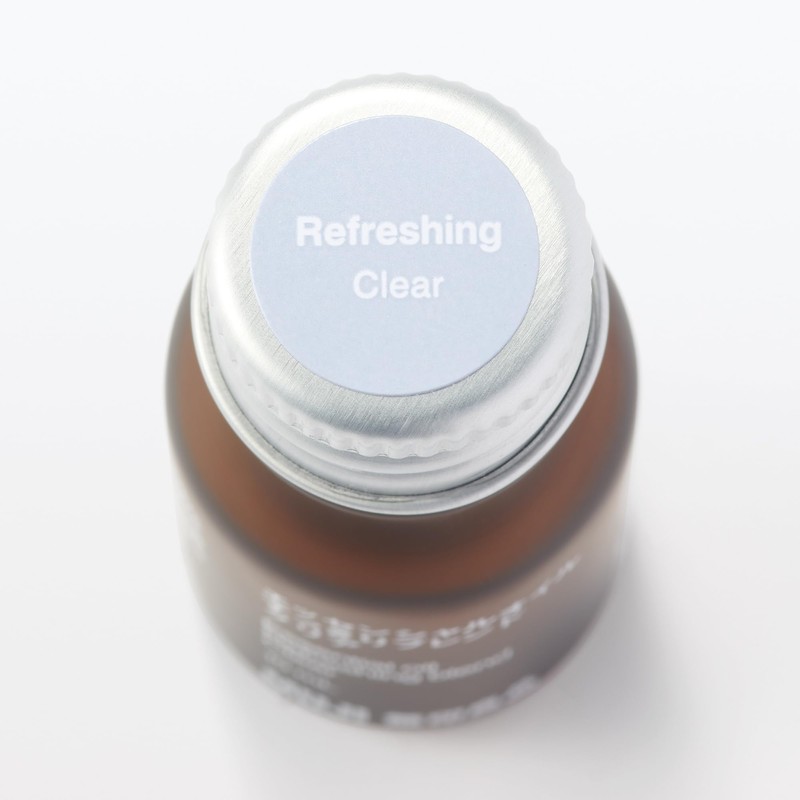 MUJI 83484538 Essential Oil Refreshing Blend, Clear, 0.3 fl oz
