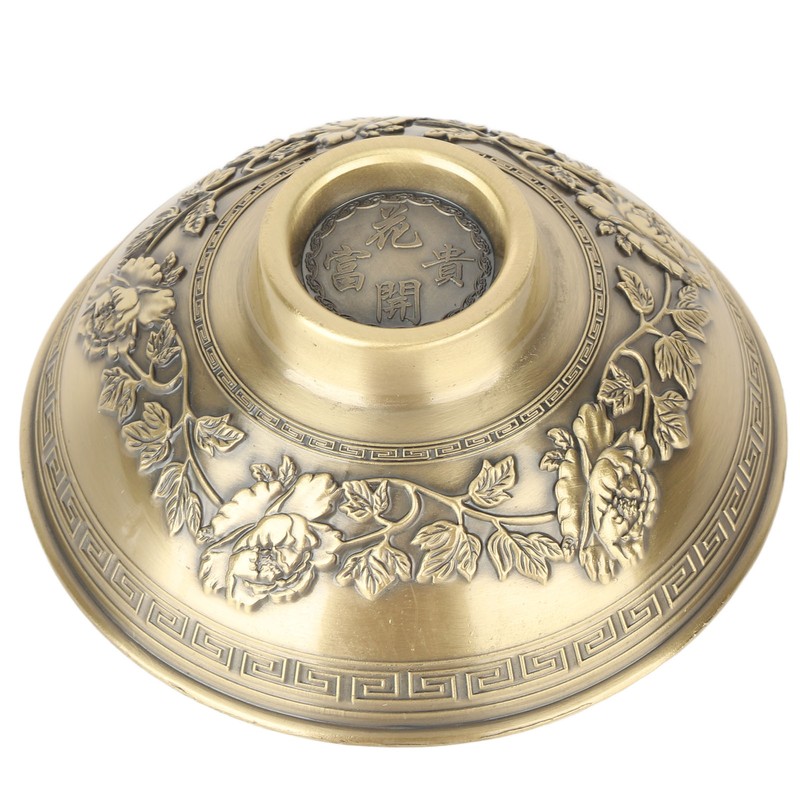 Retro Home Incense Burner Copper Alloy Smoked Incense Burner Holder