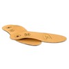Leather Orthotic Shoe Insoles, High Quality Insoles with Gel Pad