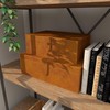 Deco 79 Leather Handmade Decorative Box Storage Decorative Keepsake Boxes
