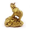 Feng Shui 3" Money Elephant Figurine Wealth Lucky Figurine Gift