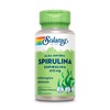 Solaray, SpirulinaEspirulina 410 mg, 60 cápsulas, Vegano, sin OGM