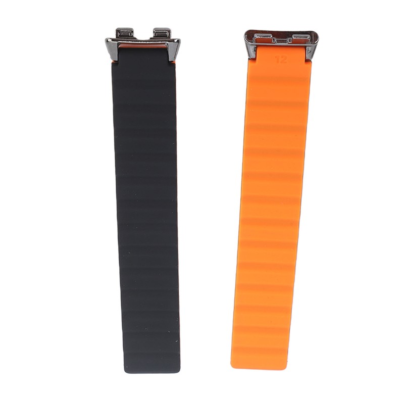 Silicone Magnetic Watch Band Adjustable Quick Release Flexible Sweatproof Comfortable