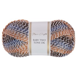 Utopia Crafts DK Baby Two Tone Double Knitting Yarn 100g (Sunset Horizon)