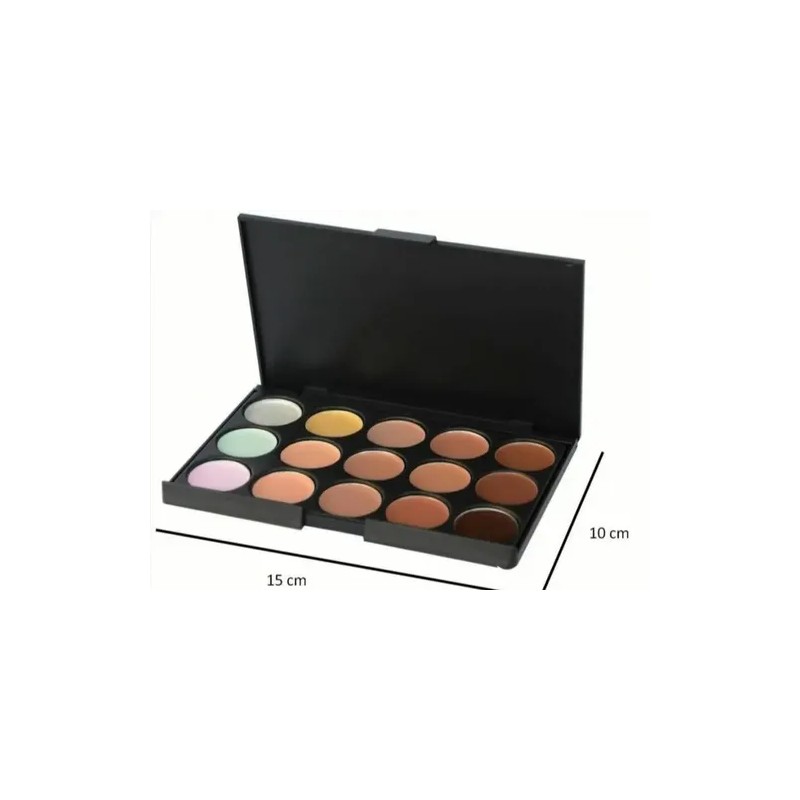 Paleta De Correctores 15 Hermosos Tonos
