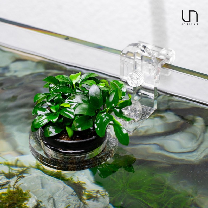 Ultum Nature Systems Hydro Pot Holder – Clear Adjustable Acrylic