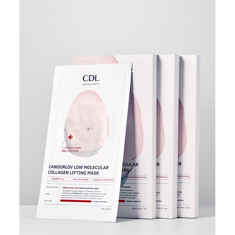 KANDOLUB Kandoluv Low Molecular Collagen Lifting Mask 5 Sheets