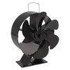 6 Blades Fireplace Fan Thermoelectric Module Wood Stove Fan Heat