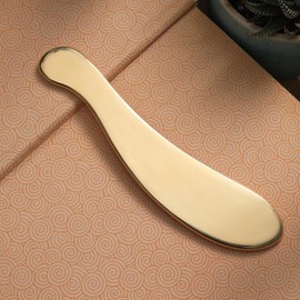 Ailuter Brass Gua Sha Tool Copper Scraping Massage Tool，Scraping Massage Tools,Scar Tissue Tool,Massage Scraper Tool,IASTM Tools,Fascia Scraper,Soft Tissue Massage Tool (Ailuter-004-1)