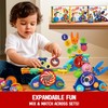ROHSCE Animal Themed Motorized Gear Toys for Toddlers, STEM Spinning
