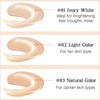GEUUFEA Creamy Concealer & Foundation Stick, Full Coverage Makeup Stick