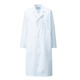 KAZEN Men's Long Sleeve Examination Clothes, 4.3 - 11.8 inches (110 - 30 cm), Size L