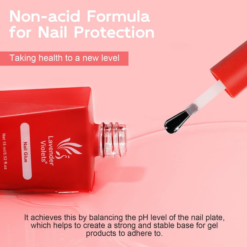 Lavender Violets 15ml Nail Glue A111