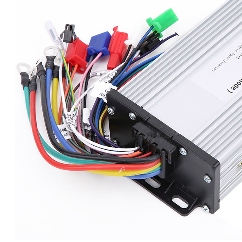 12Tube Dual Mode Rectangula E‑Bike Brushless Speed Motor Controller for
