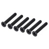 Pack of 50 M3 Countersunk Screws DIN 965 Black Galvanised