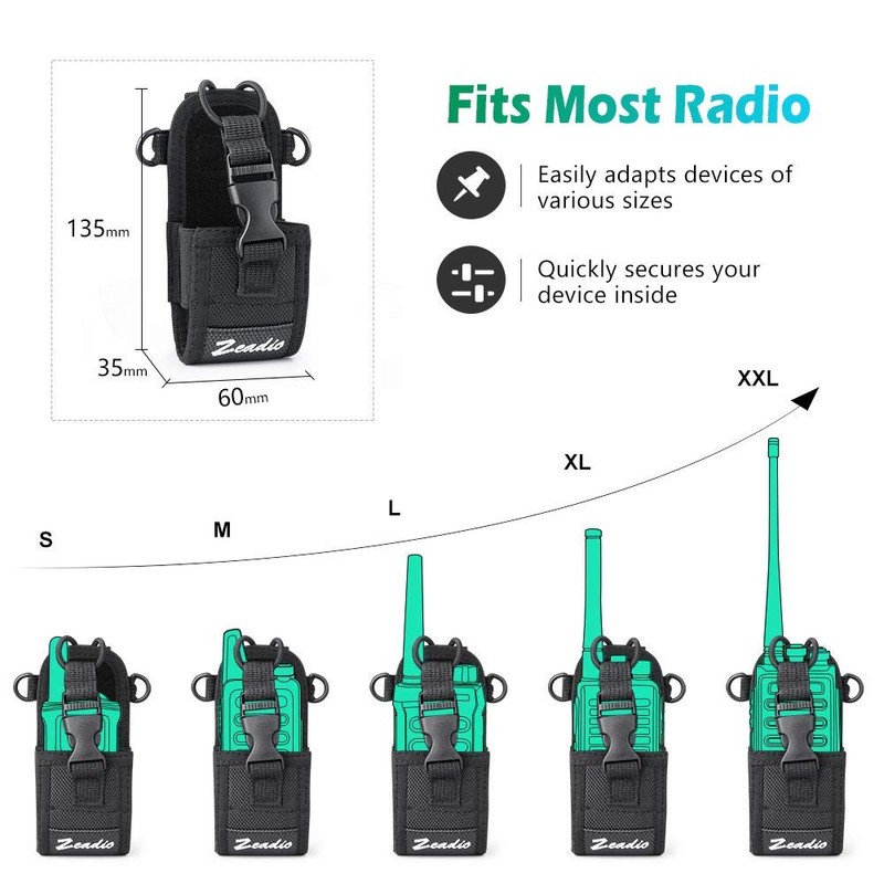Zeadio Multifunction Radio Case Holder