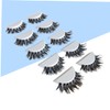 Minkissy 3sets Eyelashes Dense Cross Lashes Extensions Safe Comfortable for