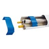 Set of 3 Clamp Pipe Fixing Block T 100 for