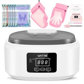 Máquina de Cera de Parafina para Manos y Pies Kit Hidratante de Calentador de Cera de Parafina Tiempo Automático y Mantiene Caliente Máquina de Cera de Manos de Parafina para Artritis