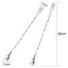TAOTOO Bar Spoons, 3 Stainless Steel, Stirrrer, 10.2 inches (26
