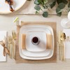 Blue Sky Organic White Disposable Plates 7.25" Square (10 Count)